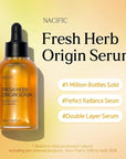 NACIFIC Fresh Herb Origin 4 Pieces Skincare Set – Hydrating Toner, Antioxidant Serum, Moisturizing Cream, Mist Serum – Korean Skincare for Glowing, Healthy Skin