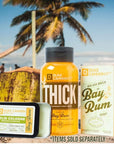 Duke Cannon Supply Co. Solid Cologne for Men Bay Rum (Citrus Musk, Cedarwood, Island Spice) - Concentrated Balm, Travel-Friendly Convenient Tin, 1.5 oz