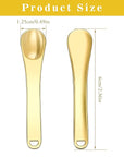 Sibba Facial Massage Spatula Sticks Mini Skincare Tiny Spoons Face Eye Cream Lotion Makeup Applicator Tools Brush Set Skin Care Beauty Cosmetic Tool (3 PCS Multi-colored)
