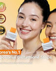 ESTHER FORMULA Liposomal Glutathione Strips (284mg×30) Glutathione Direct, Antioxidant Support, Enhanced Absorption, Skin Brightening & Even Tone – Korean Supplements | Made in USA