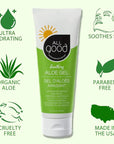 All Good Sport Mineral Sunscreen & Aloe Gel Bundle - UVA/UVB Broad Spectrum SPF 30+, Water Resistant - Includes (2) SPF 30 Sport Sunscreen and (1) Aloe Gel