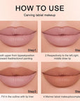 12 Colors lip liner pencils, Modern Classic Lip Liner, Lip Liner Pigmented Vegan Matte, Lasting Finish Lip Liner, Luxurious Creamy Long Lasting Lip Liner, Prevents Feathering and Fading, (01)