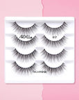 Ardell Faux Mink Lashes 817 – Lightweight, Knot-Free Invisiband Eyelashes for Natural Glam, 4 Pairs, 1 Pack