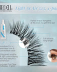 Ardell Light As Air 523 Lashes, 4 pairs in a pack