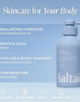 Saltair Body Wash, For Him Scents 2-Pack. Moisturizing Body Cleanser with Monoi Oil and Cupuacu Butter. Luxury Shower Gel for Women and Men. Vegan, Cruelty-Free, Paraben-Free. 2x 17oz Pump Bottles