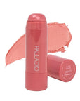 Palladio I'm Blushing 2-in-1 Cheek and Lip Tint, Buildable Lightweight Cream Blush, Sheer Multi Stick Hydrating formula, All day wear, Easy Application, Shimmery, Blends Perfectly onto Skin, Dainty