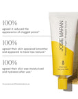 Josie Maran Whipped Argan + Pineapple Enzyme Deep Pore Cleansing Mask - Purifying Pore Mask With Nourishing Moroccan Argan Oil, 3 Essential Fatty Acids, & Squalane Oil (2 oz / 56 g)