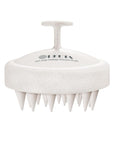 HEETA Scalp Massager Hair Growth, Soft Silicone Scalp Scrubber Shampoo Brush for Exfoliation, Dandruff Removal & Head Massage Stress Relax, Wet & Dry Use for Thick, Thin Hair Care, Wheat Straw Beige