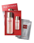 SK-II Youth Essentials Skin Care Set - Includes Facial Cleanser, Facial Essence & SKINPOWER Face Cream - Anti Aging Skin Care Set to Reduce Fine Lines & Improve Uneven Texture (3 Count)