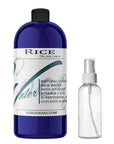 Dr Joe Lab Rice Water Growth Mix - Nourishing Toner with Rose Hydrosol Aloe Vera Face & Scalp Essence Rice Extract Pro Vitamin B5 Oily Skin Alcohol-Free Spray Spritz (32 oz & Empty Sprayer)