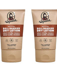 Dr. Squatch Ball Barrier Dry Lotion, No Mess Body Powder Lotion for Men, Made With Natural Ingredients - 2-Pack Wood Barrel Bourbon