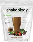 Shakeology Plant Based Protein Powder Blend – Gluten-Free Shake with Vitamins and Minerals – Helps Support Weight Loss, Lean Muscle, Gut Health – Cafe Latte, 30 Servings