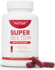 humanN SuperBeets Beet Root Capsules Quick Release 1000mg, Helps Support Nitric Oxide Production, Blood Pressure, Heart Health, Contains Beet Root Powder, Studied Antioxidants 90 Count Non-GMO Powder
