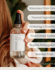 Mermaid Hair Growth & Restoration – Boosts Regrowth, Repairs Damage, Calms Scalp with Rosemary Oil – Non-Toxic, Cruelty-Free, Nourishing Formula All Hair Type – 4oz Bottle