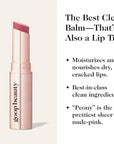 goop Beauty Tinted Lip Balm - Moisturizing, Soothing, Hydrating Lip Balm for Chapped, Cracked & Dry Lips, Nude-Pink Color, 0.16 oz