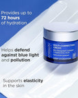 Andalou Naturals Deep Hydration Face Moisturizer, Multi-Correcting Cream, Day & Night Moisturizer for Face with Hyaluronic Acid & Vegan Collagen for Softer & More Supple Skin, 1.7 fl oz
