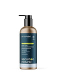 ATTITUDE Volume and Shine Hair Shampoo for Sensitive Dry Scalp, EWG Verified, Soothing Oat, Thin Hair, Naturally Derived Ingredients, Vegan Plant-Based, Unscented, Refillable Aluminum Bottle, 16 Fl Oz