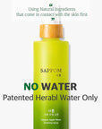 Green Apple, SAPPOM Apple Water Soothing Spray Mist, for All Skin Types, After Shave, Refresh and Hydrating Toner, Natural Herbal Care