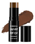 BOBISUKA Brown Face & Body Paint Stick Water-Based Washable Face Paint Makeup Stick for Halloween Skeleton, Skull, Devil, Demon, Fox, Hunting, Camo, Cosplay, SFX, Sports Eye Black & Costume Party
