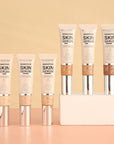 PHOERA Essence Foundation, Hypoallergenic Full Coverage Foundation Serum, Beige, norm)
