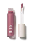ILIA - Balmy Gloss Tinted Lip Oil | Non-Toxic, Cruelty-Free, Vegan, Hyaluronic Acid, Non-Sticky for Moisturizing + Plumping (Maybe Violet, 0.14 fl oz | 4.3 ml)