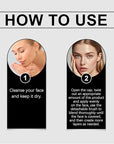 Blanc Cover Cream Stick,Korean Color-Changing Foundation Stick, Full Coverage Base Makeup, Dual-Ended with Detachable Brush for a Flawless Look (Dark Skin)