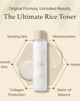 I'm from Rice Toner, Milky Toner for Glowing Skin, Korean Rice, Glow Essence with Niacinamide, Hydrating for Dry, Dull, Combination Skin, Vegan, Fragrance Free, Glass Skin 5.07 Fl Oz
