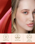 Matte Lip Stain Peel Off Lip Liner, Orange Red Peel Off Lip Stain Tattoo,Long Lasting & Waterproof Peel Off Lip Gloss Lip Liner,Transfer-Proof All Skin Types.0.12 fl oz #07