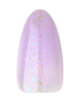 KISS Gel Fantasy, Press-On Nails, Nail glue included, 'One Day Jelly', Light Purple, Medium Size, Almond Shape, Includes 28 Nails, 2G Glue, 1 Manicure Stick, 1 Mini File