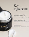 Dime Beauty Moisture Set - Includes Dewy Day Cream + Restorative Night Cream (50 ml Each)