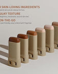 Beauty Balm Serum Boosted Skin Tint, Foundation Stick, Tinted Moisturizer for Face, Full Coverage Foundation, Concealer Stick for Foundation Makeup, Contour Sticks for Face Makeup, Dewy Finish (#0203)