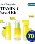 GOODAL Green Tangerine Vitamin C Travel Size, Gift Set, Trial Kits, Serum & Toner & Cream Skincare Sets