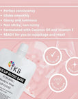 TKB Lip Gloss Base (Flexagel ME)| Clear Lip Gloss Base for DIY Lip Gloss| Ready-to-Wear| Moisturizing, High Shine, Crystal Clear, Vegan, Gluten and Cruelty free| Made in USA. (5.5oz (156g))