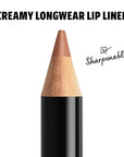 NYX PROFESSIONAL MAKEUP Slim Lip Pencil, Long-Lasting Creamy Lip Liner - Natural