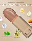 Beauty Balm Serum Boosted Skin Tint, Lightweight Solid Tinted Hydrating Serum Foundation Contour Stick for Women, Sheer to Medium Coverage, Radiant & Dewy Finish for Face Makeup (#02)