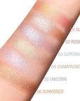 Cream Highlighter Makeup Palette, Glow Highlighters Makeup Powder,