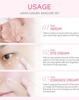 Skin Care Set JAPAN SAKURA Women