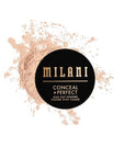 Milani Conceal + Perfect Setting Powder Makeup -Translucent Blur Out Talc-free Formula, Pore Blurring Filtered Finish