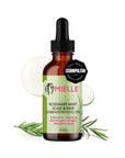 Mielle Organics Rosemary & Mint Hair Oil, Split Ends & Dry Scalp Treatment - Made with Biotin & Essential Oils for Strengthening, Soothing, Moisturizing & Encouraging Longer, Healthier Hair (2 Fl Oz)