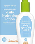Amazon Basics Hyaluronic Acid Face Lotion, Hydrating, 3 Fluid Ounces (1-Pack), Perfect for Daily Use