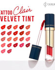 Tattoo Clair Velvet Lip Stain/Tint, Korean Long-Lasting, High Lip