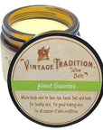 Vintage Tradition Beef Tallow All Purpose Balm - Healing, Hydrating Mild Scent Skin Care Salve Replaces Body Lotion, Hand Cream, More - Essential Oil, Olive Oil, and Grass-Fed Tallow, 2 fl. oz.