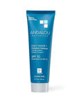 Andalou Naturals Daily Shade Face Sunscreen, SPF 30 Zinc Oxide Mineral Sunscreen, Sun + Pollution Defense Face Lotion, Helps Minimize Look of Pores, Matte Finish & Lightweight - 2.7 Fl. Oz.