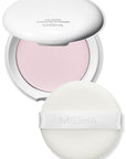 MISSHA Airy Pot Pressed Pink Powder Pact 5g/0.176 oz I Make Up Finishing Setting Powder For a Natural Radiant Finish