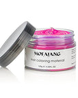 Pink Temporary Hair Wax Color 4.23 oz - Easy Washout Temporary Hair Color Wax for Halloween Cosplay, Party (Pink, Pink)