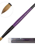 Professional purple wood kolinsky acrylic