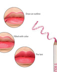 Waterproof Lip Liner Pencil, Pack of 12