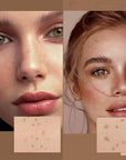 Freckle Pen Face Concealer Point Out Natural Waterproof & Chestnut