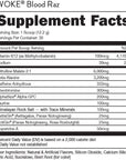 Bucked Up - Woke - HIGH STIM Pre Workout - Best Tasting - Focus Nootropic, Pump, Strength and Growth, 30 Servings (Blood Raz)
