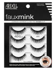 Ardell Faux Mink Lashes 815, Ultra-Soft, Natural Look False Eyelashes, Reusable Strip Lashes, 4 Pairs, 1 Pack